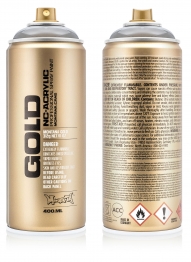 Краска для граффити полупрозрачная аэрозольная Montana Gold Transparent 400 мл