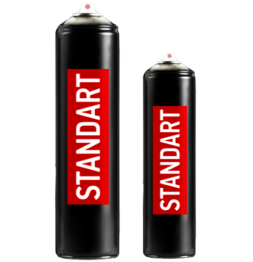 Мастика чёрная для граффити аэрозольная Standart баллончик 1000 мл