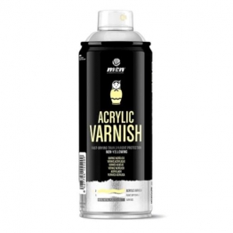 Лак для граффити MTN PRO Acrylic Satin акриловый полуматовый 400 мл