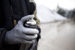 Краска для граффити аэрозольная Montana Black Silver Chrome 600 мл