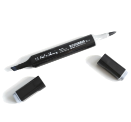 Набор скетч-маркеров Fat&Skinny "Основной 1" 12 шт спиртовые чернила