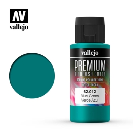 Краска для аэрографии акрил-уретановая Vallejo Premium Сине-зеленая