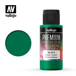 Краска для аэрографии акрил-уретановая Vallejo Premium Зеленая