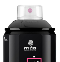 Магнитная краска для граффити MTN PRO Chalk BOARD Magnetic черная 400 мл