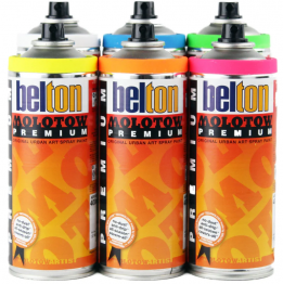 Краска аэрозольная флуоресцентная Molotow Premium Neon 400 мл