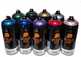 Краска для граффити аэрозольная MTN PRO Metallic 400 мл