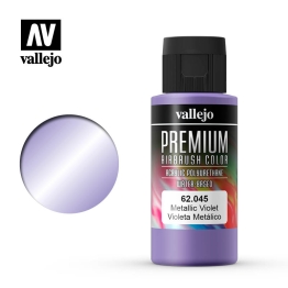 Краска для аэрографии акрил-уретановая Vallejo Premium Металлик фиолетовый