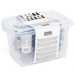 Набор акриловых красок Liquitex Acrylic Basics Starter 6 цветов в тубах 75 мл