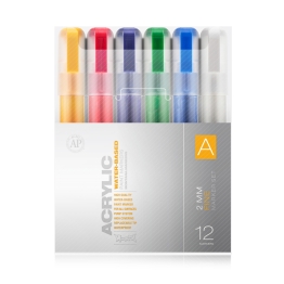 Набор маркеров Montana Acrylic fine 2мм set A