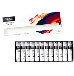 Набор акриловых красок Liquitex Acrylic Classic Heavy Body 12 цветов в тубах 59 мл