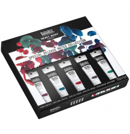 Набор акриловых красок Liquitex Acrylic Classic Heavy Body Muted 5 цветов в тубах 59 мл, приглушенные