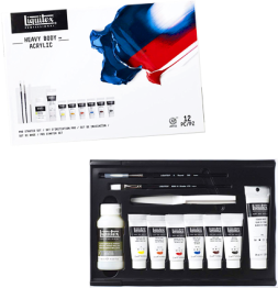 Набор акриловых красок Liquitex Acrylic Classic Heavy Body Starter 6 цветов в тубах 22 мл