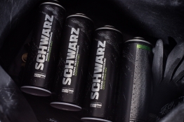 Краска для граффити черная аэрозольная Montana Black Schwarz 500 мл