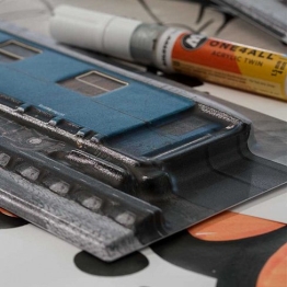 Объемный 3D холст Molotow Train poster Molotow Small