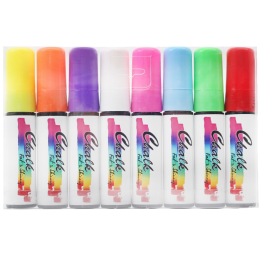 Меловые маркеры Fat&Skinny набор 8 штук перо 15 мм