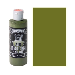 Краска для аэрографии Jacquard Airbrush Color Зеленый армейский 118мл