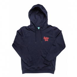 Толстовка с капюшоном на молнии Montana SERGEY SHAPIRO темно-синяя