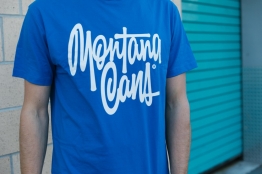 Футболка Montana SERGEY SHAPIRO синяя