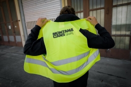 Рабочий жилет Montana желтый флюр