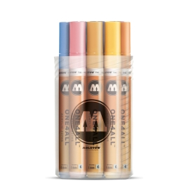 Набор акриловых маркеров Molotow ONE4ALL 227HS "Пастельный" 12 шт / 4 мм