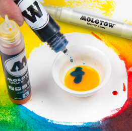 Набор акварельных маркеров Molotow AQUA COLOR BRUSH "Базовый" 12 шт