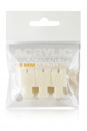 Набор сменных перьев Montana Acrylic Standart Multiline 15мм, 3шт