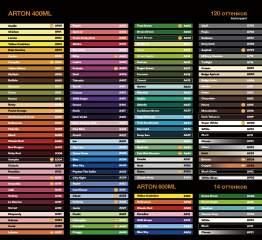 Краска для граффити аэрозольная Arton 600 мл