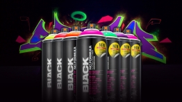 Краска для граффити флуоресцентная аэрозольная Montana Black Infra 400 мл